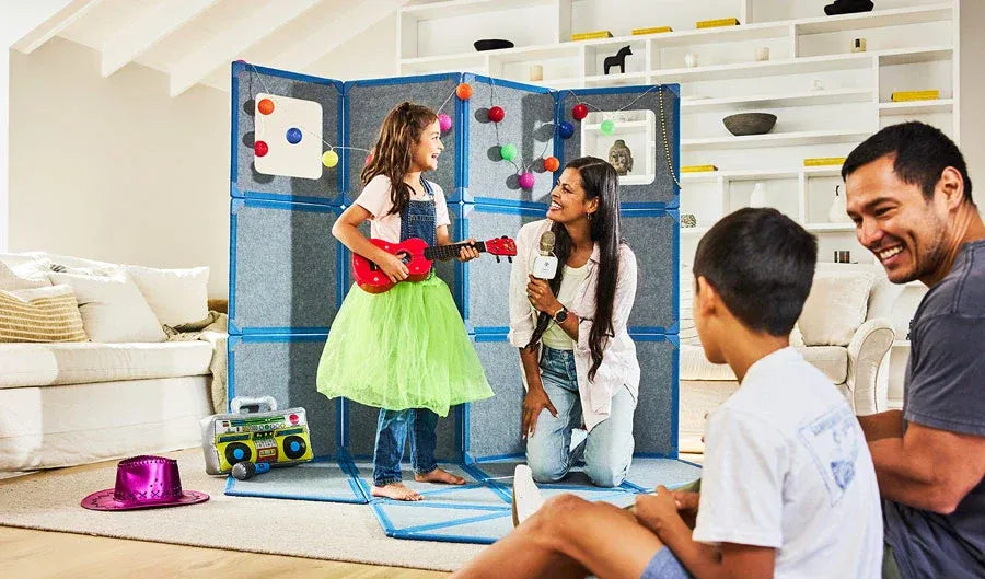 Creatix™: Mega-Set – Riesige Magnetfliesen (24 Stück)