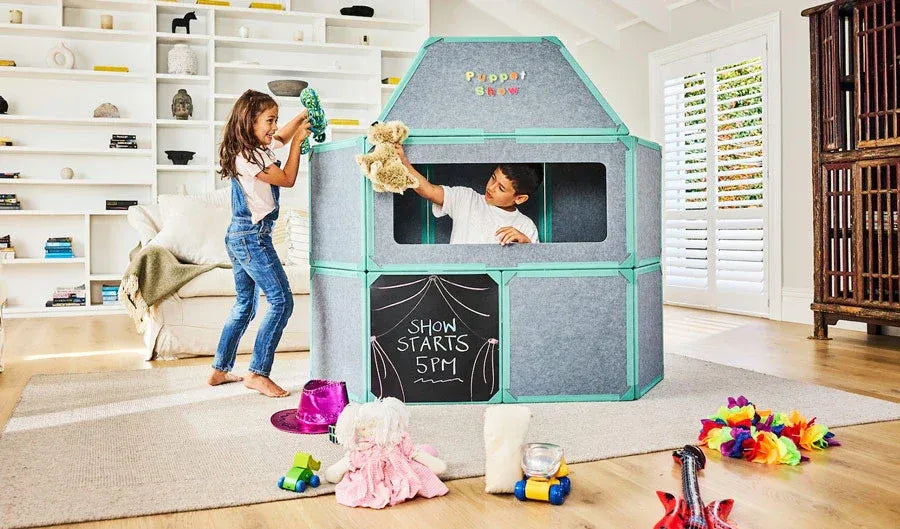 Creatix™: Mega-Set – Riesige Magnetfliesen (24 Stück)