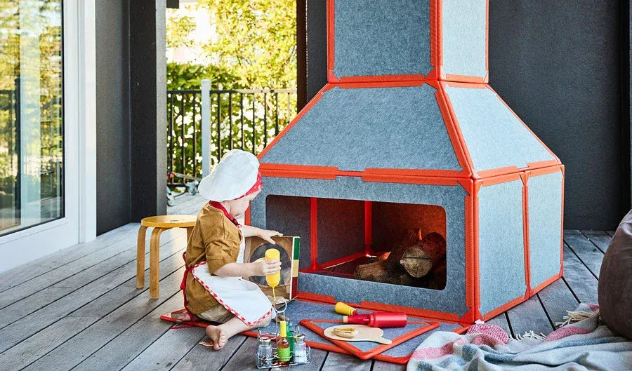 Creatix™: Mega-Set – Riesige Magnetfliesen (24 Stück)